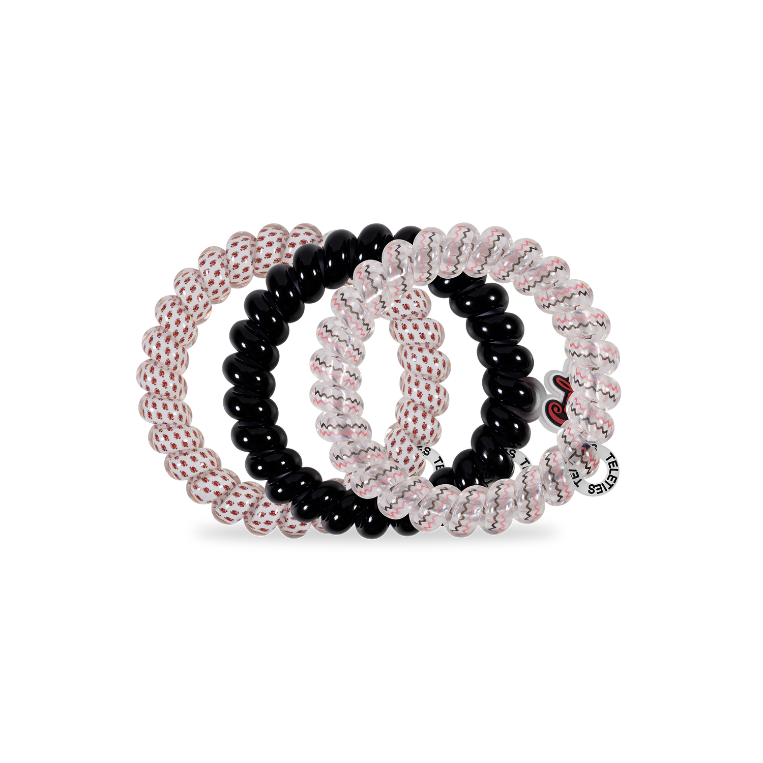 Spiral Hair Coils | Large | Go Cocks! Hair Ties