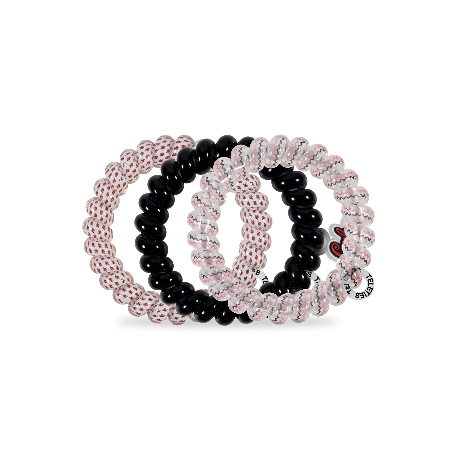 Spiral Hair Coils | Large | Go Cocks! Hair Ties