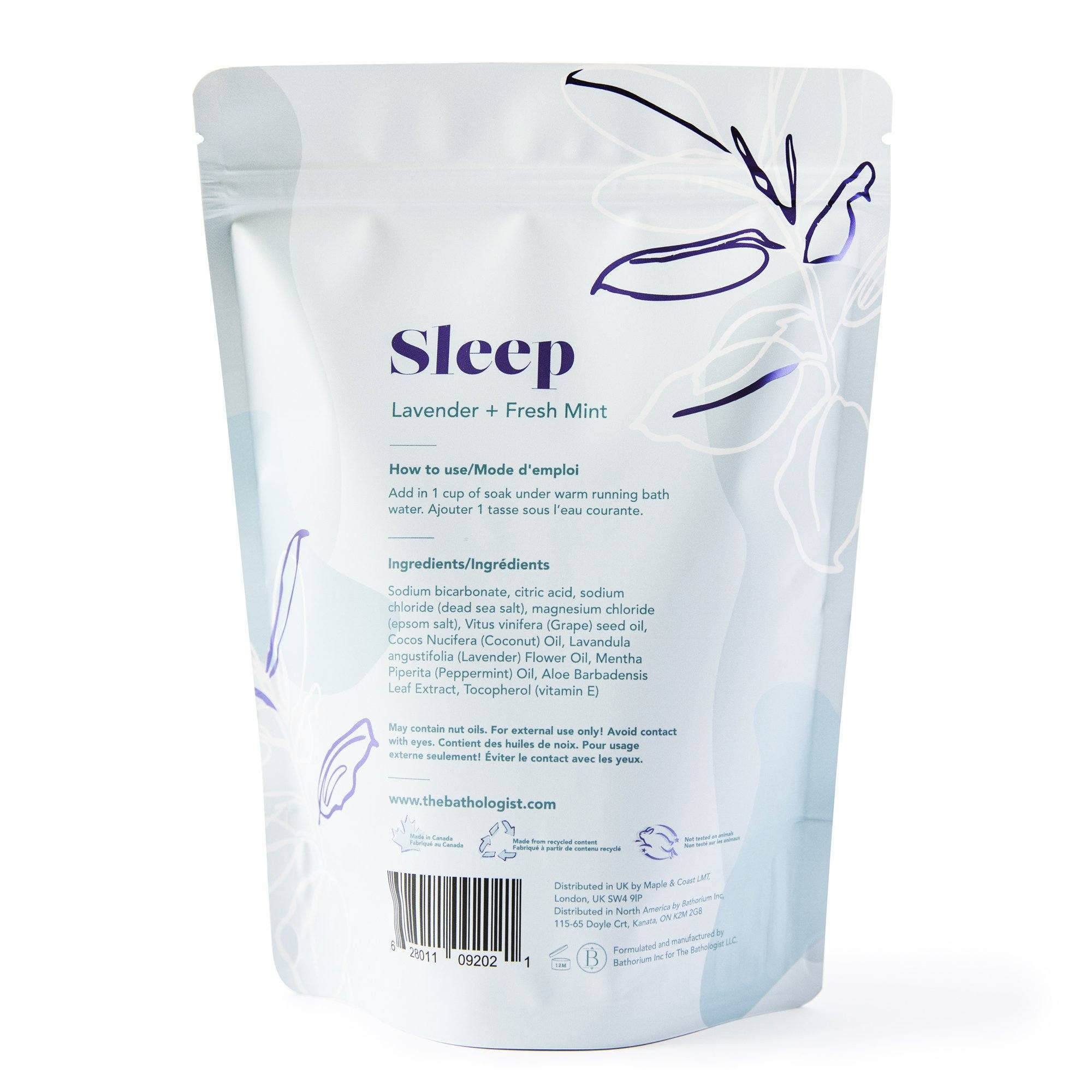 The Bathologist Sleep Fizzy Bath Soak
