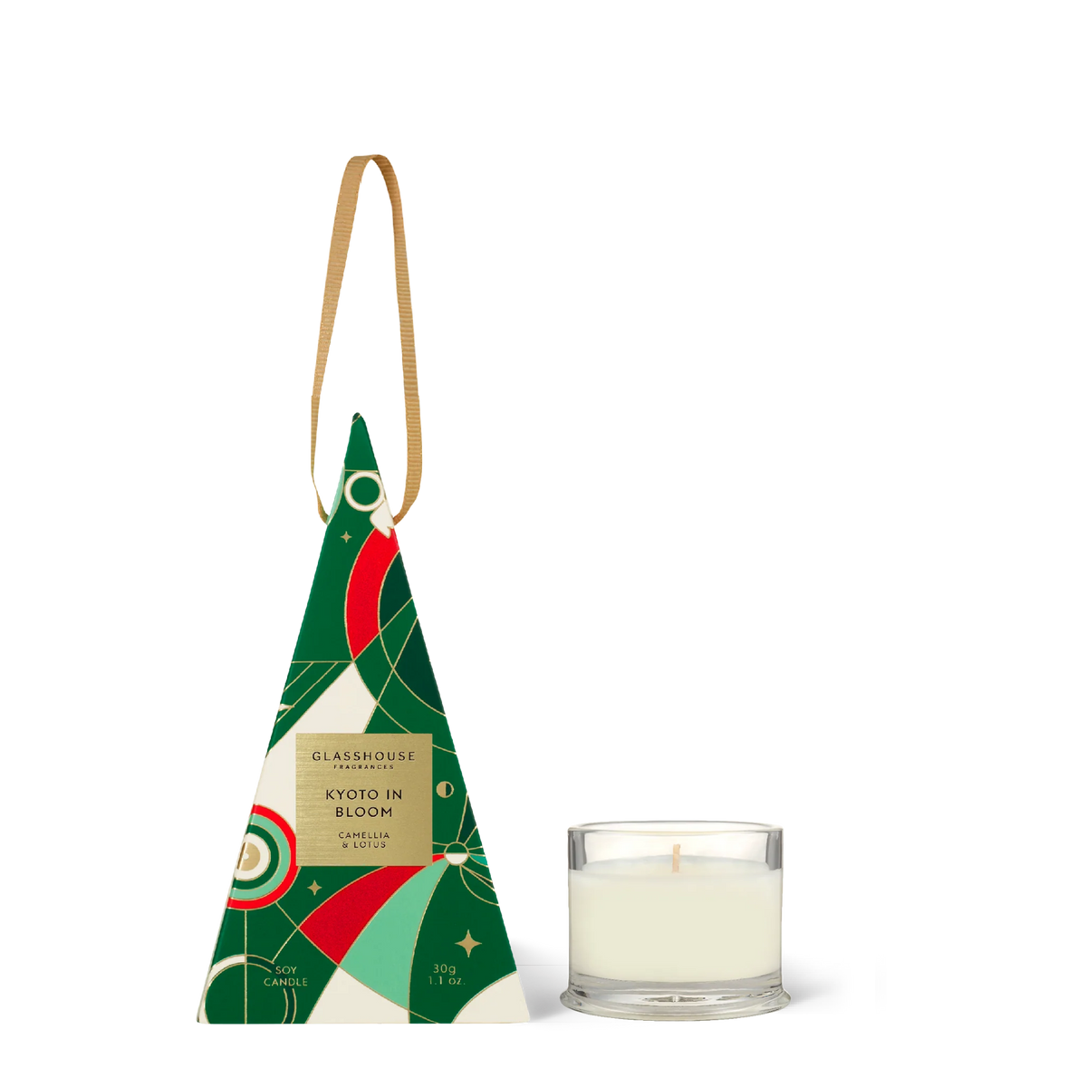 Christmas Bauble Candle - Holiday 2024