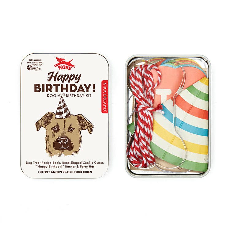 Kobe Dog Happy Birthday Kit
