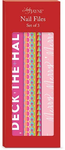 Nail File Set Geo Pattern