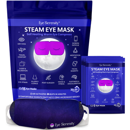 Self-Heating Steam Eye Mask