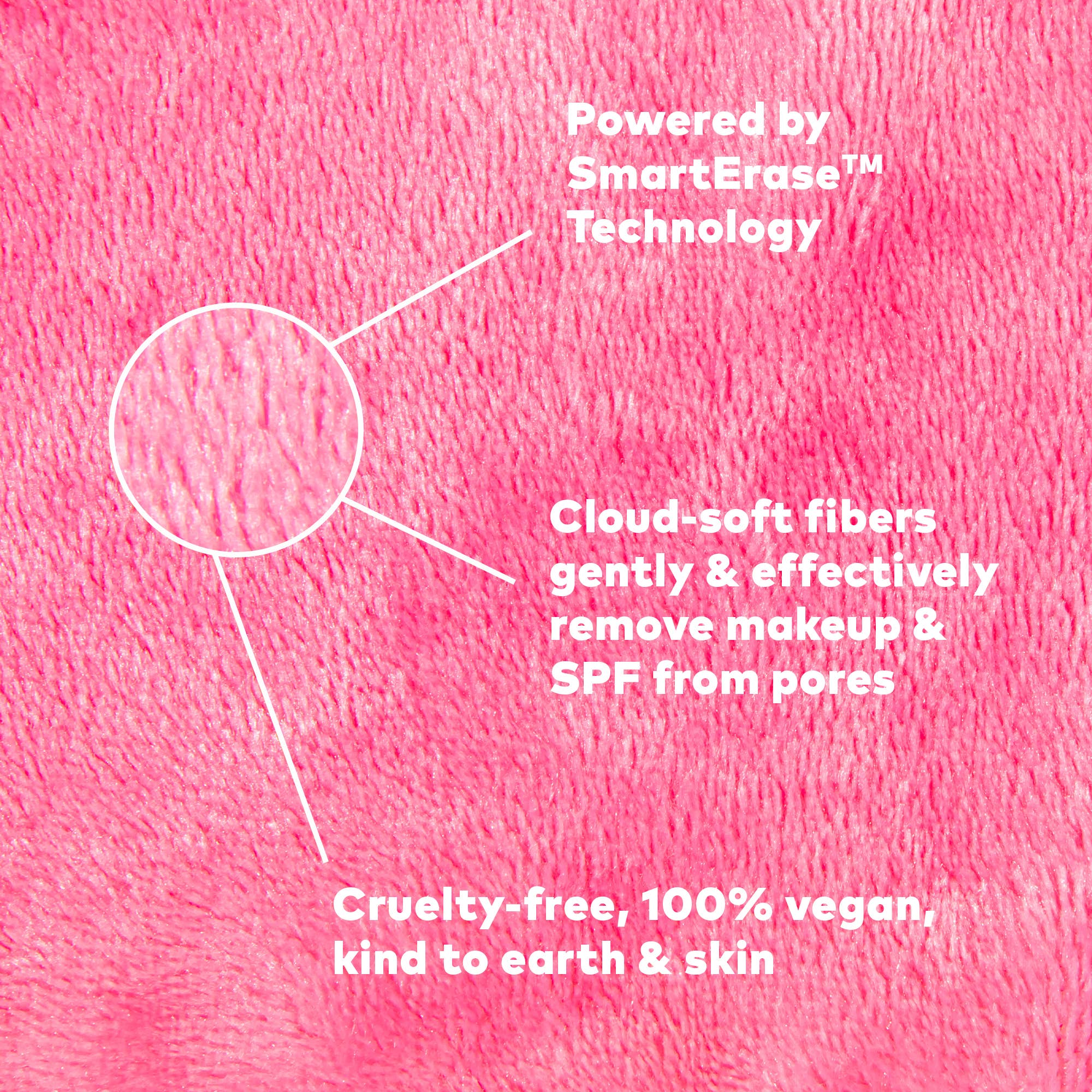 Original Pink MakeUp Eraser PRO