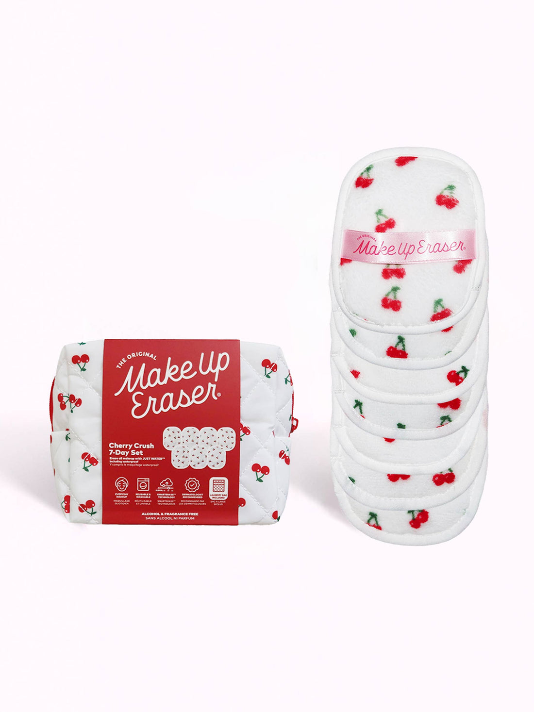 Cherry Crush 7-Day Set &amp; Makeup Bag Gift Set