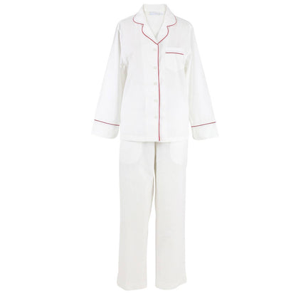 Logan Red Long Sleeve Pajamas