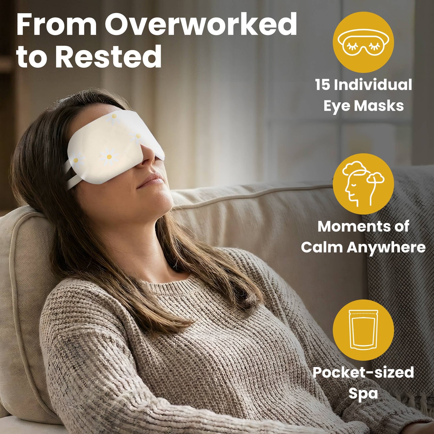 Eye Serenity Steam Eye Mask - Chamomile