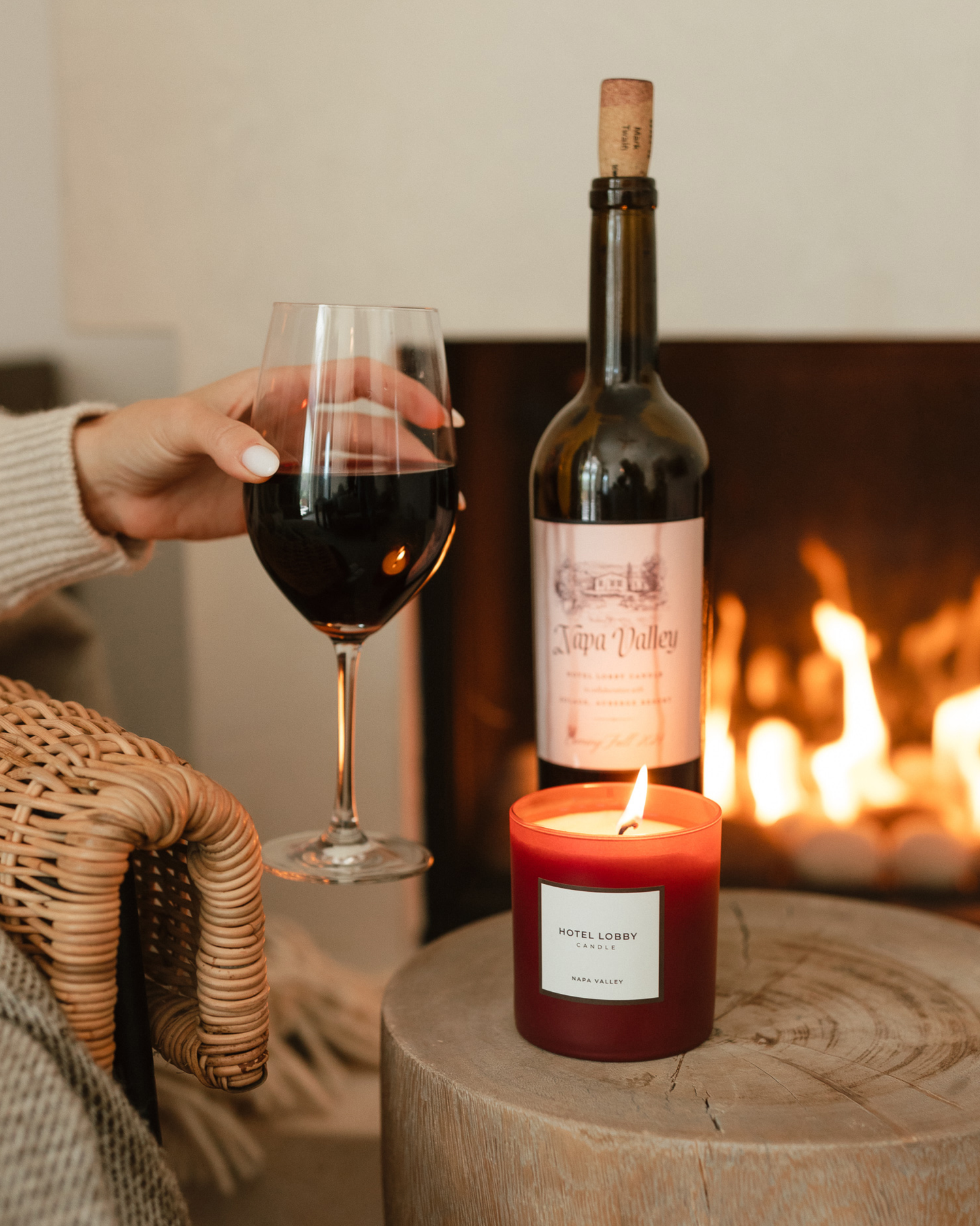 Napa Valley - Luxury Fall Scented Soy Candle - 9.75 oz