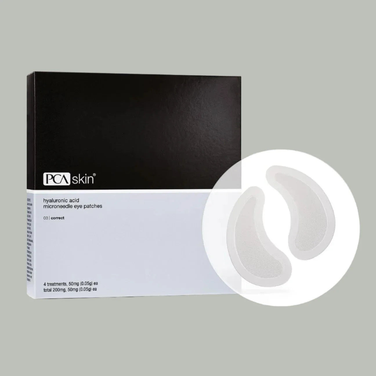 Hyaluronic Acid Microneedle Eye Patches