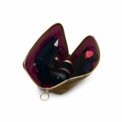 Everyday Makeup Bag - Leather