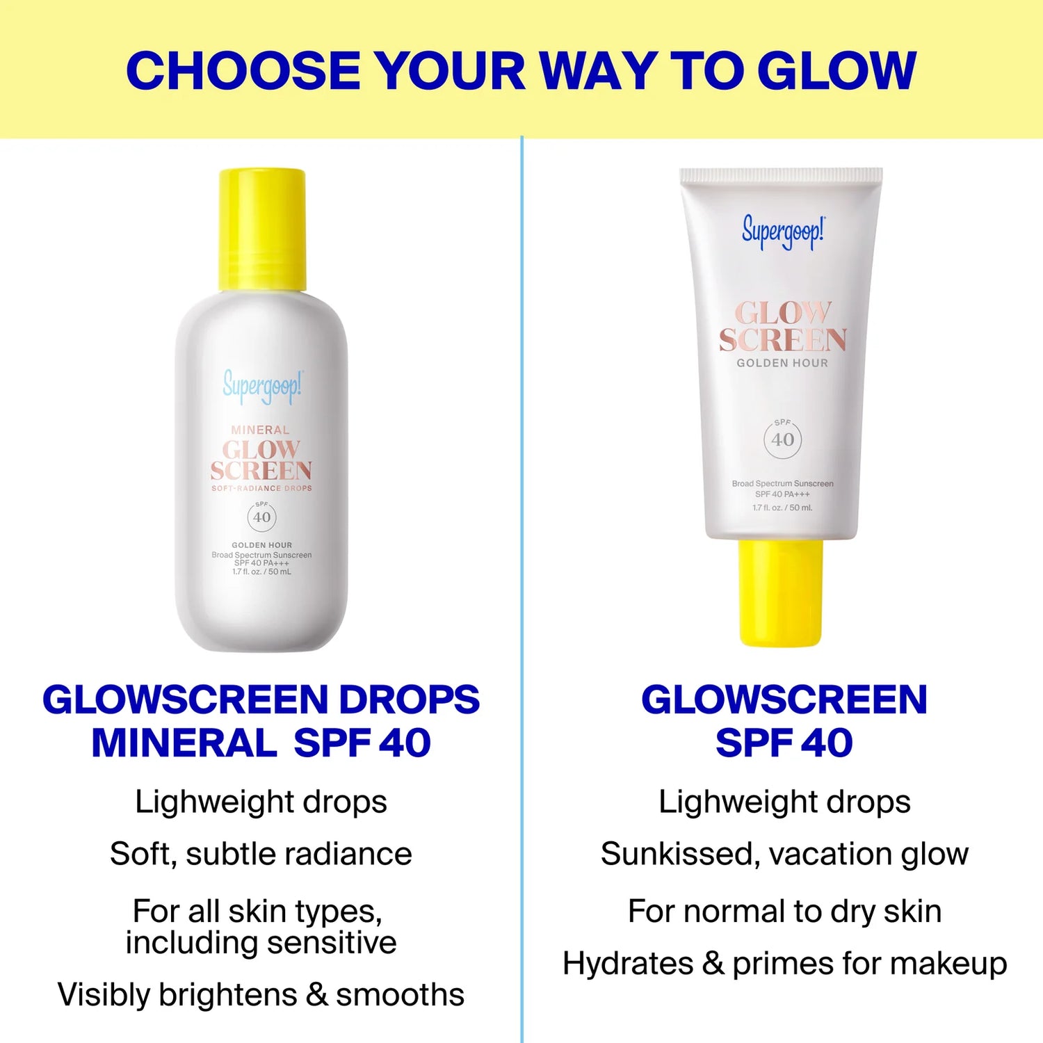Mineral Glowscreen Soft Radiance Drops SPF 40