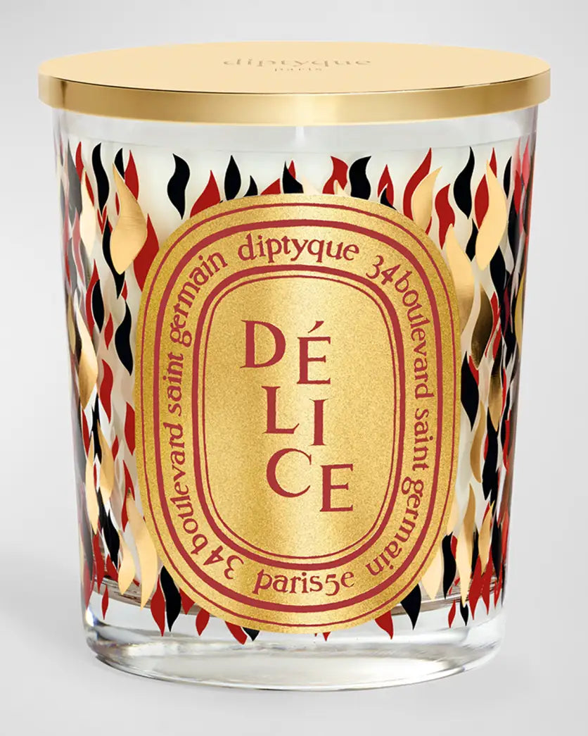 DÉLICE (DELIGHT) Classic candle with Golden Lid - Holiday 2023