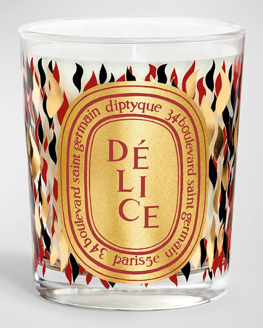 DÉLICE (DELIGHT) Classic candle with Golden Lid - Holiday 2023