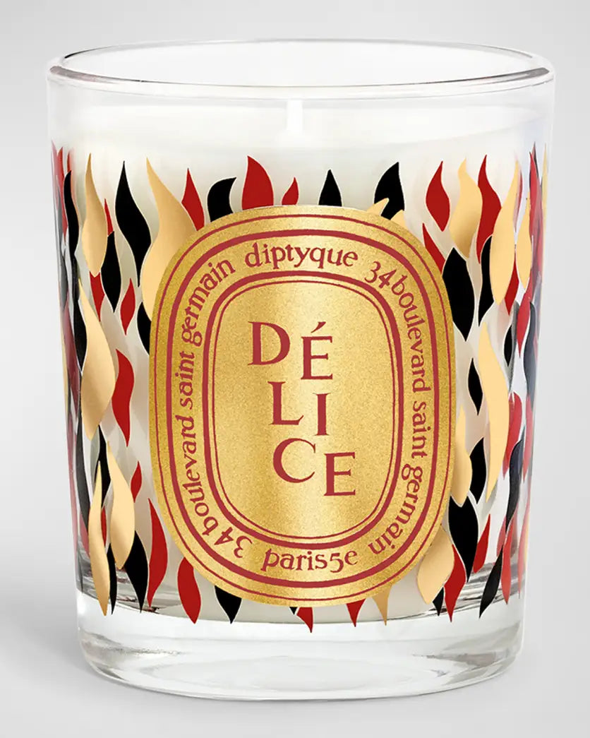 DÉLICE (DELIGHT) Classic candle with Golden Lid - Holiday 2023