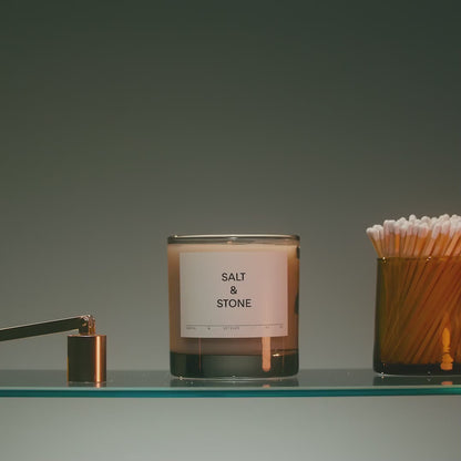 Saffron &amp; Cedar Scented Candle