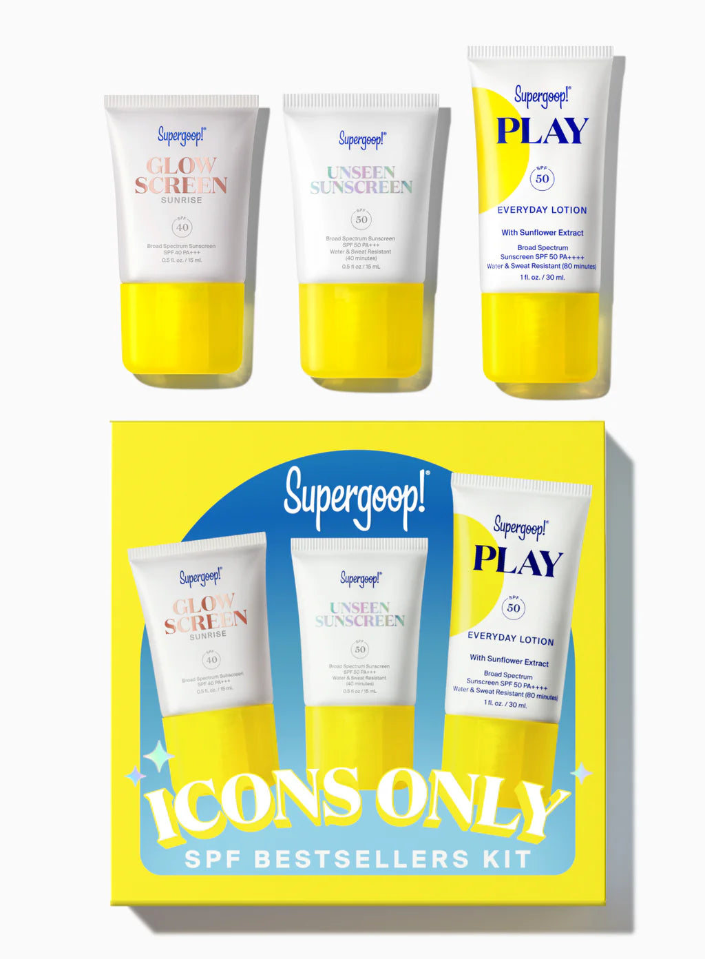 Icons Only SPF Best Sellers Kit