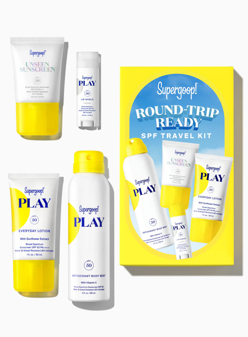 Roundtrip Ready SPF Travel Kit