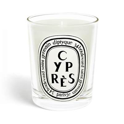 190g Scented Candle - Bougie Pafumee Cypres