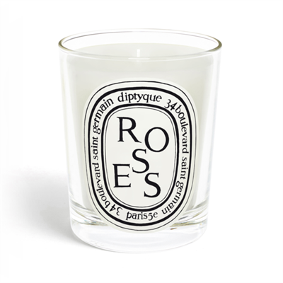 190g Scented Candle - Bougie Pafumee Roses