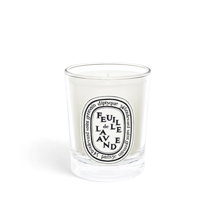 Scented Small Candle  Feuille de Lavande