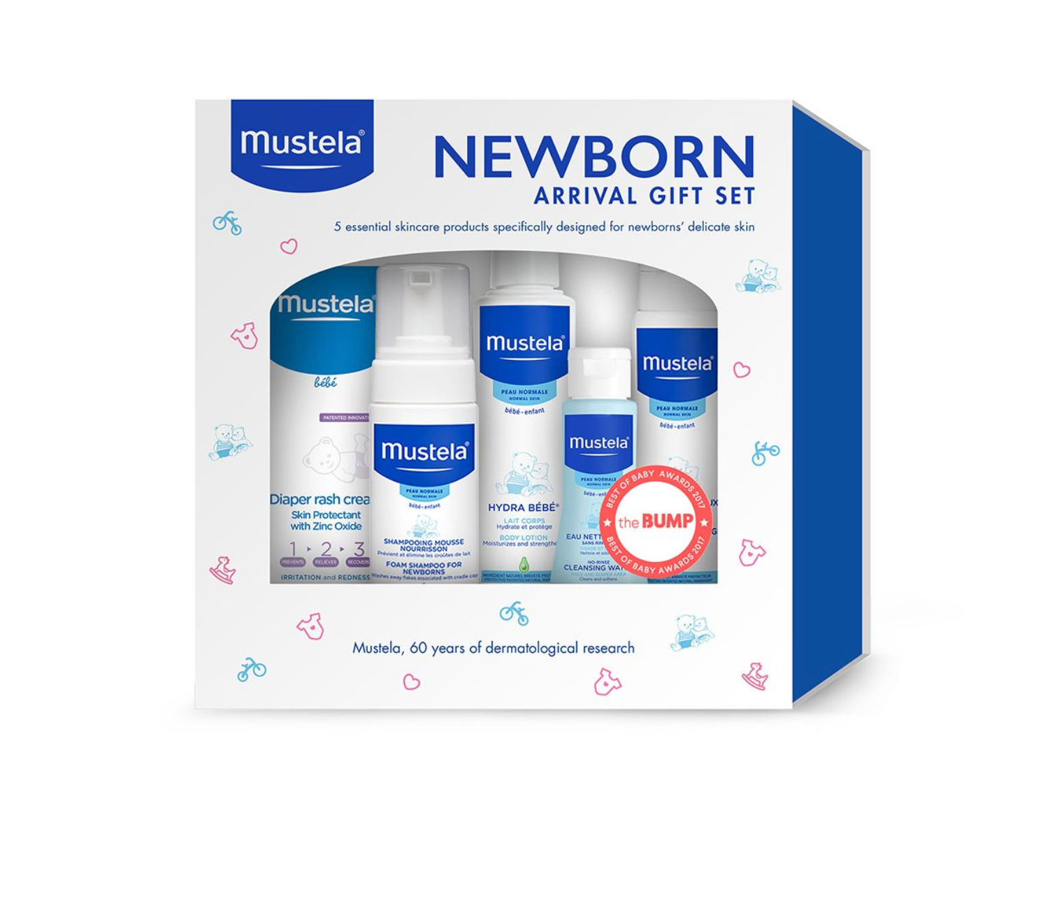 Newborn Arrival Gift Set - 5 Natural Skincare Products