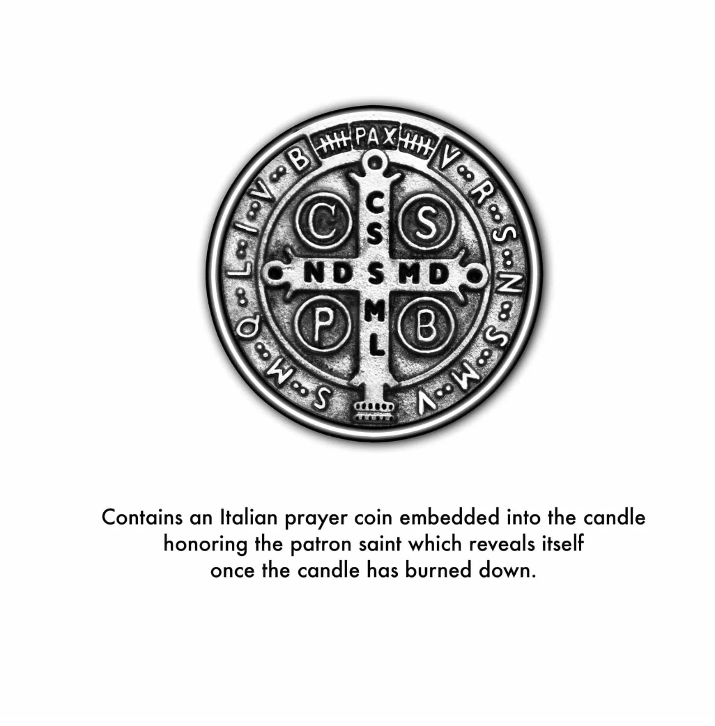 Saint Candle SAINT BENEDICT SPECIAL EDITION