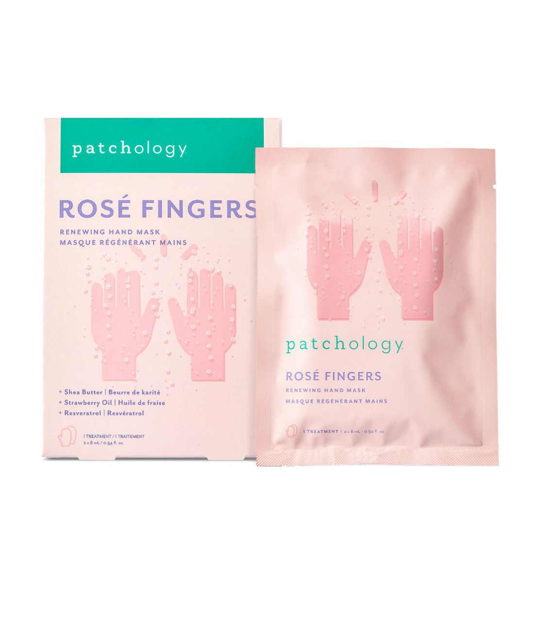 Rosé Fingers Hydrating &amp; Anti-Aging Hand Mask